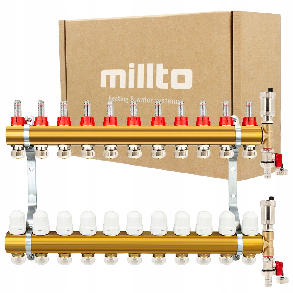 

Rozdzielacz ogrzewania podłogowego podłogówki 11