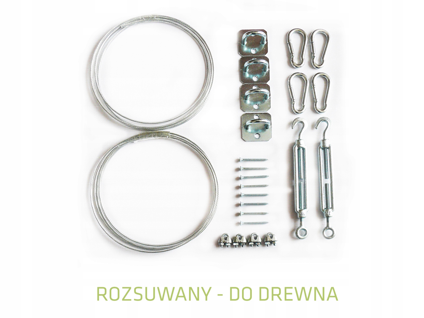 

Żagiel Rozsuwany Zestaw Do Drewna Z 2 Linkami