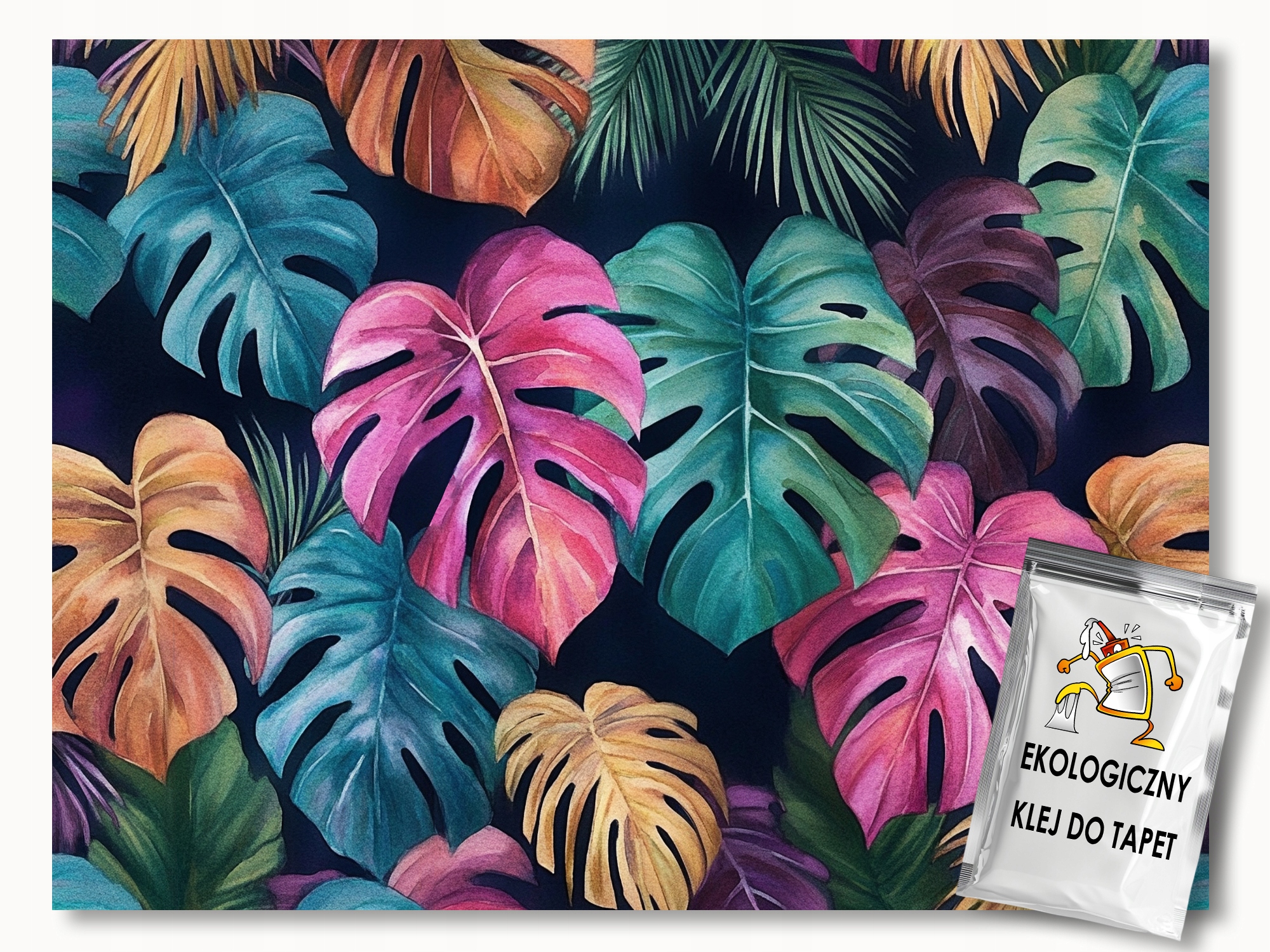 Vliesová fototapeta Natura Rostliny Listy Palma Monstera 300x210 110g