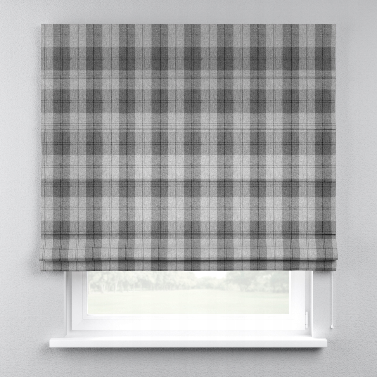 Hotová rímska roleta Capri 80x160 cm čierna