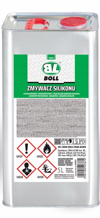 BOLL ZMYWACZ SILIKONU 5L 0030021