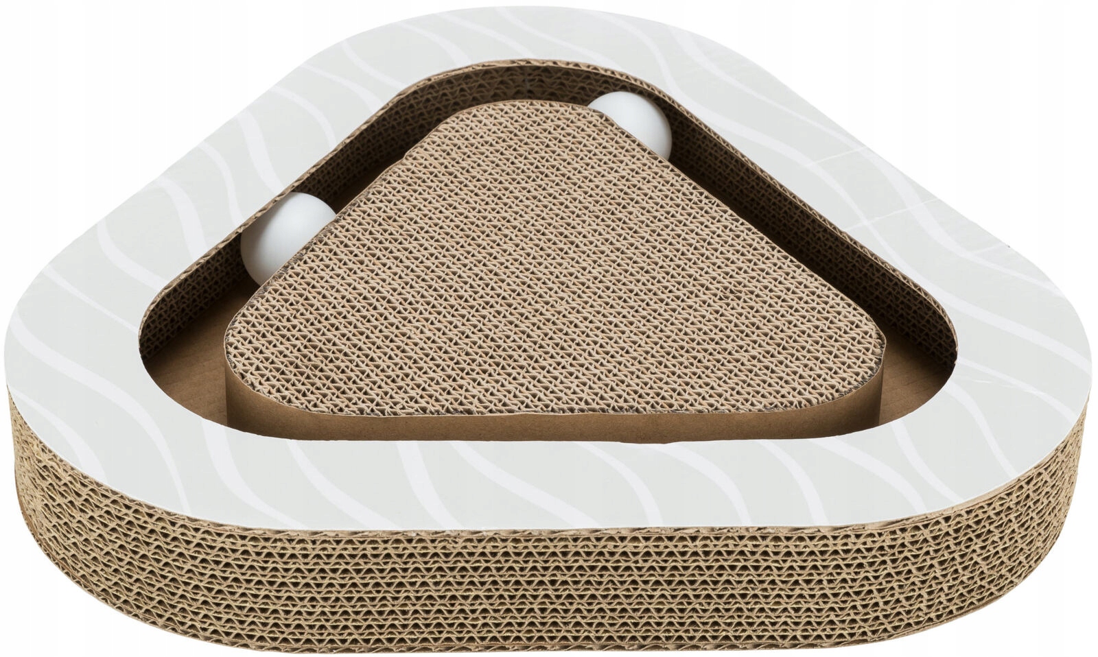 Levně Trixie Škrabadlo Pro Kočky Kartonové, hnědé