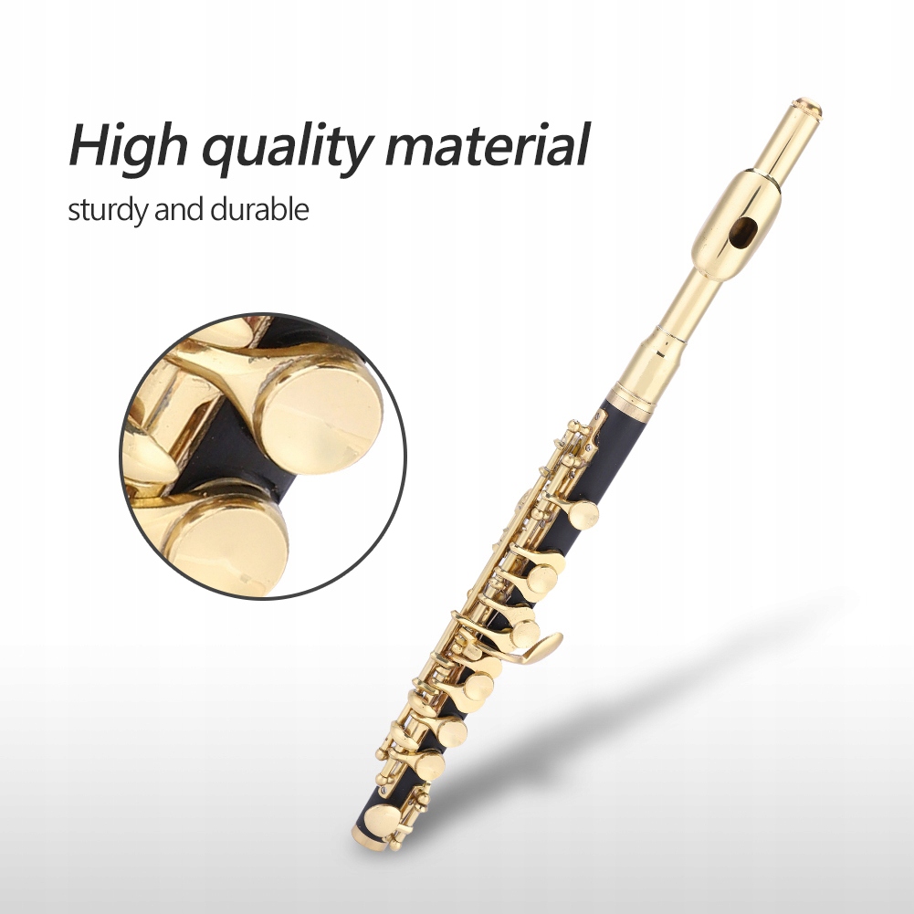 Piccolo Ottavino Half size Flute Plated C Key Marka inna