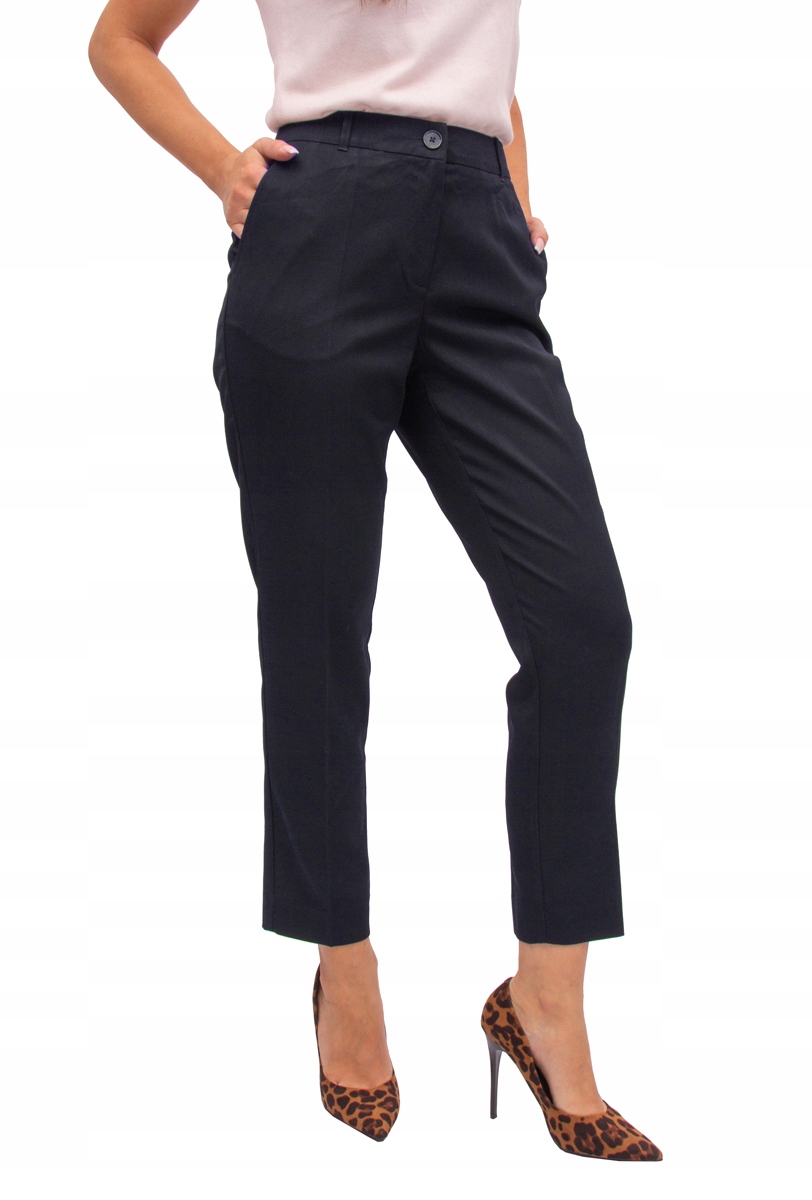 SPODNIE MATERIAŁOWE eleganckie cygaretki 7/8 44 Marka FIRI