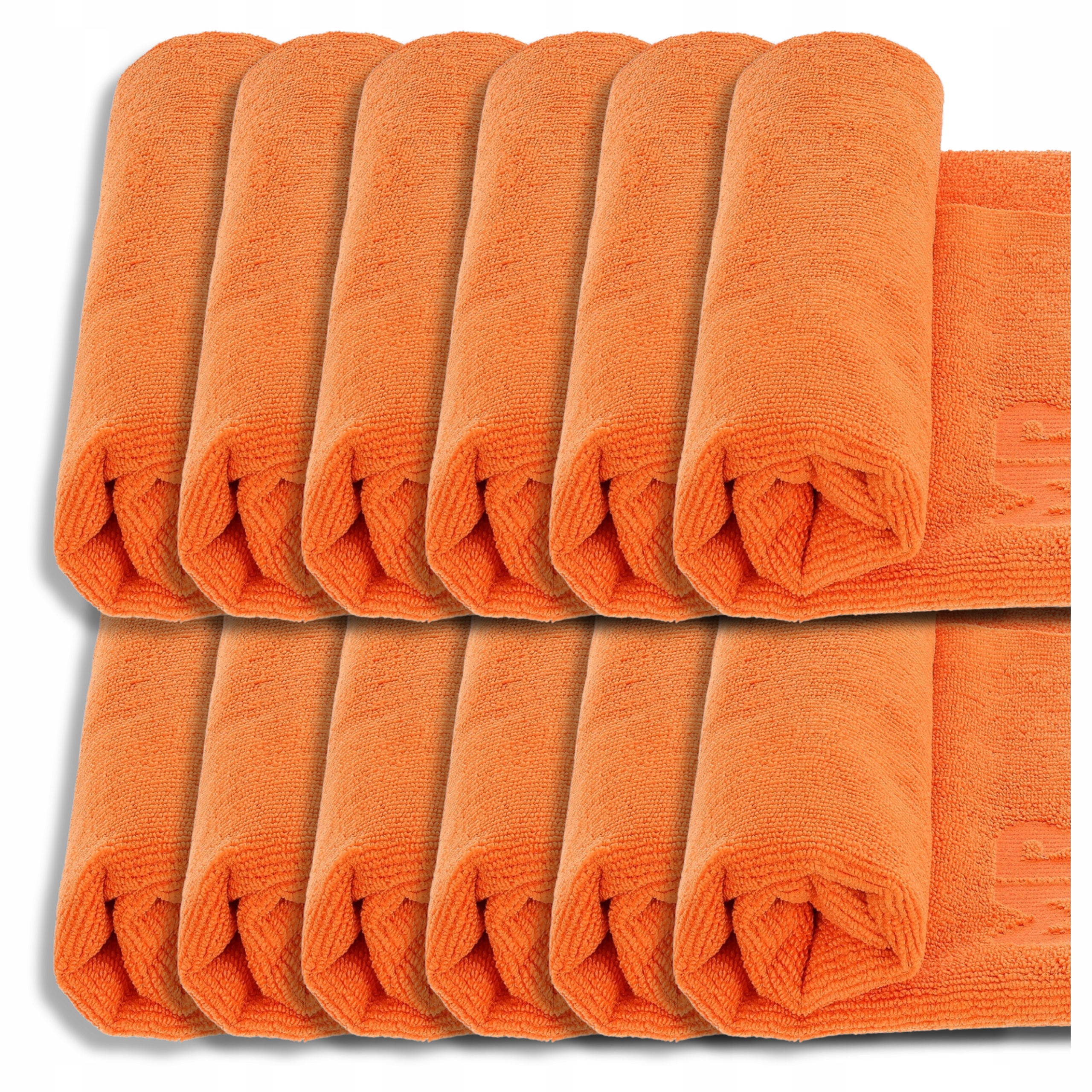 Mr Rag Shocking Orange 12-PACK 40x40 cm Profesionální bezešvé mikrovlákno