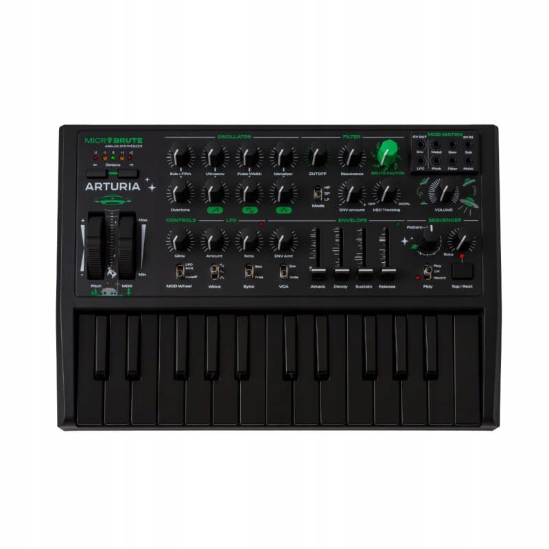 Arturia MicroBrute Ufo Edition – analogový syntezátor