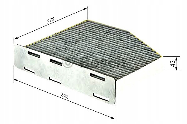 Bosch Kabinový Filtr Volvo S60/S80/V70/XC70/ Z Aktiv Asistent řidiče #28