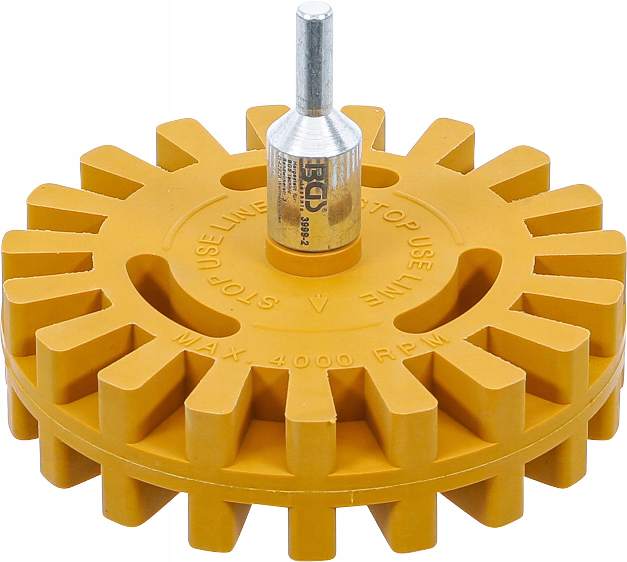 Krążek do usuwania folii kleju | z lamelkami | Ø 100 mm