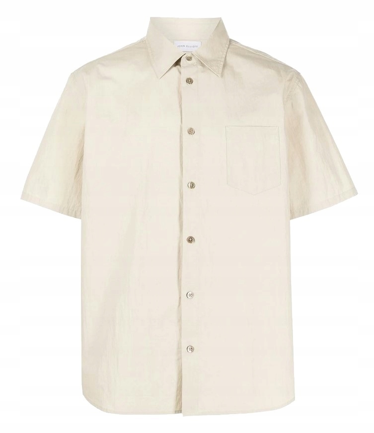 John Elliott Pánská Sportovní Košile S Texturou Bavlna vel. XL