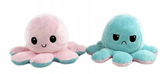 

Octopus Ośmiorniczka Dwustronna Maskotka Emocje