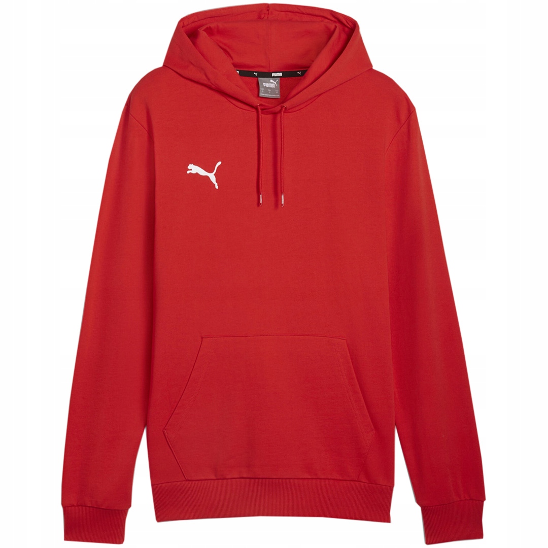 XL Pánská mikina Puma Team Goal Casuals Hoody červená 658618 01 XL