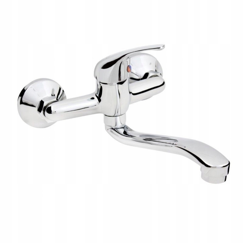 BATERIA UMYWALKOWA ŚCIENNA CHROM MIESZACZOWA