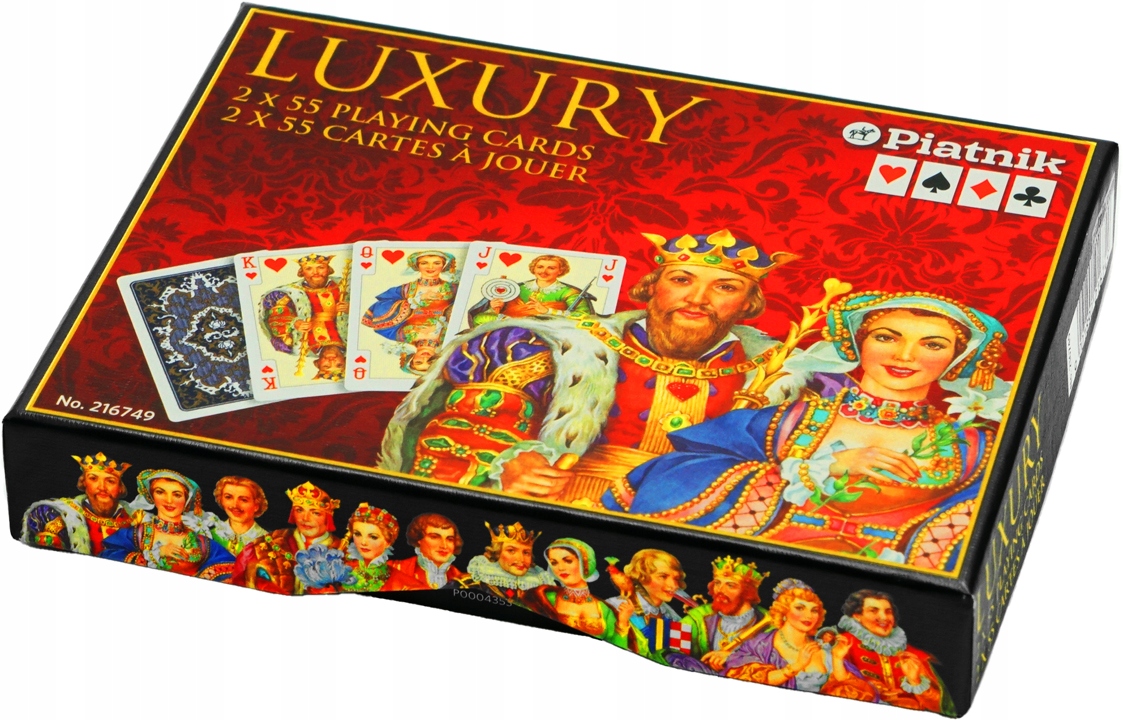 KARTY DO GRY PIATNIK LUX LUXURY