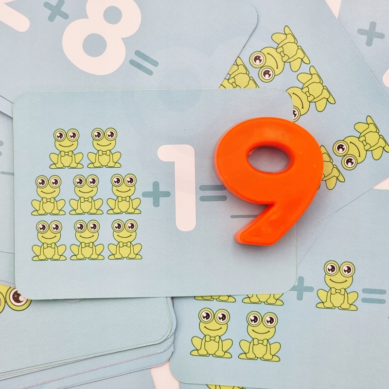 Waga Równoważna Szalkowa Nauka Liczenia Żaba Płeć chłopcy dziewczynki