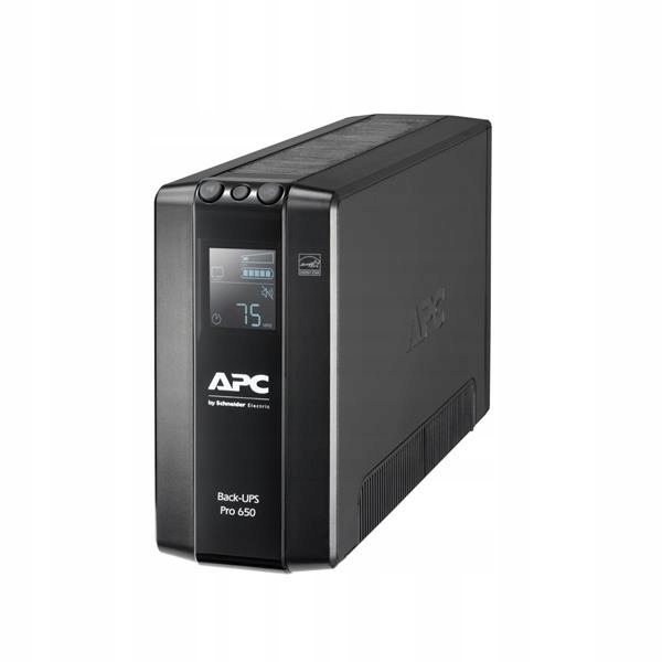 Apc Back Ups Pro 650VA, 6 Outlets, Avr, LCD Interface BR650MI