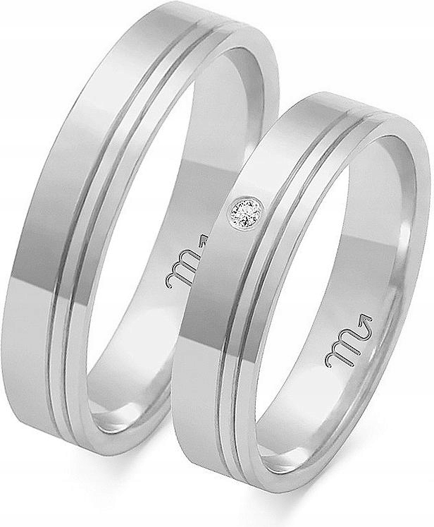 Bílé zlaté svatební svatba 585, rok 35 36 37, výjimečná zlatá kolekce