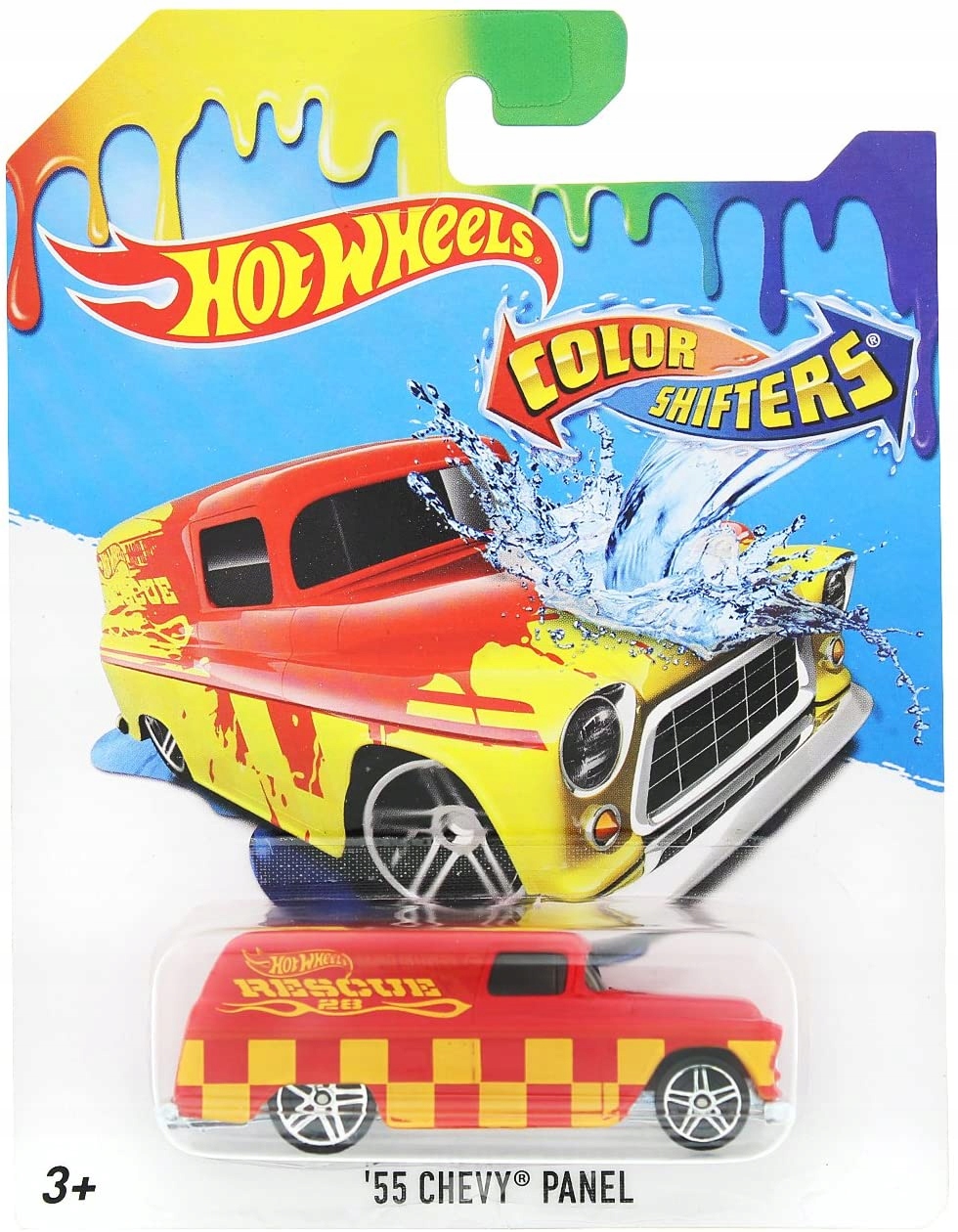

Hot Wheels Autko Zmieniające Kolor '55 Chevy Panel