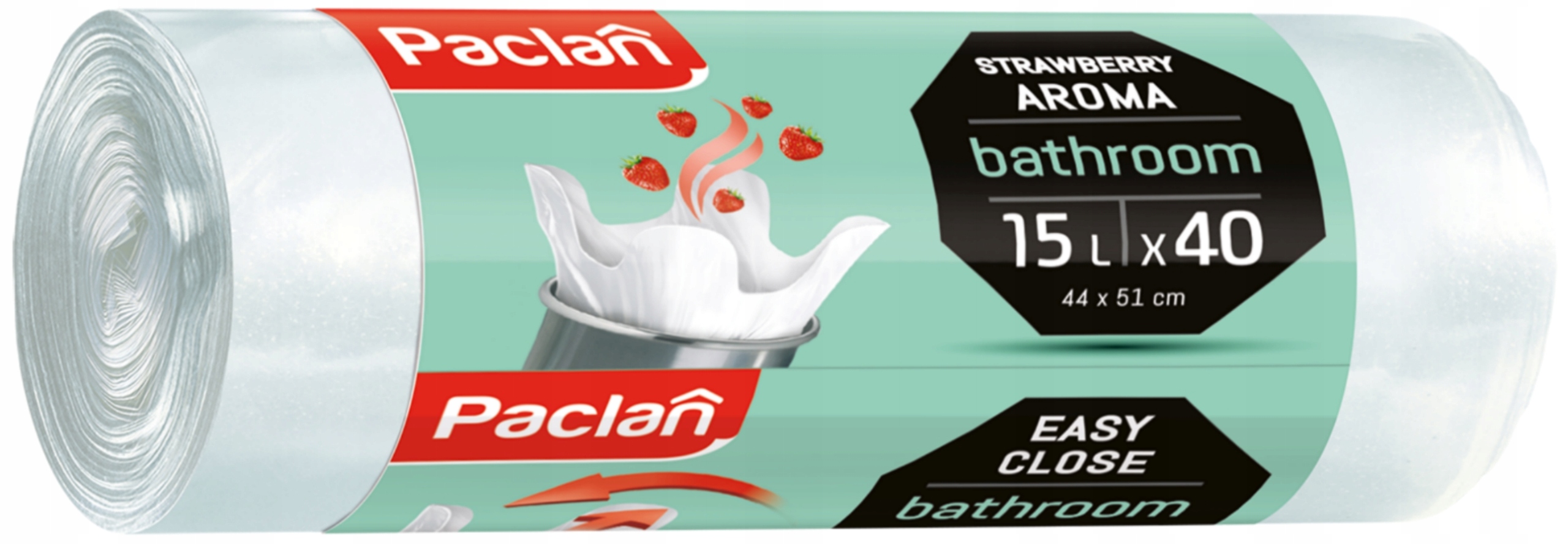 

Worki Na Smieci Paclan Lazienkowe 15L 40szt Zapach
