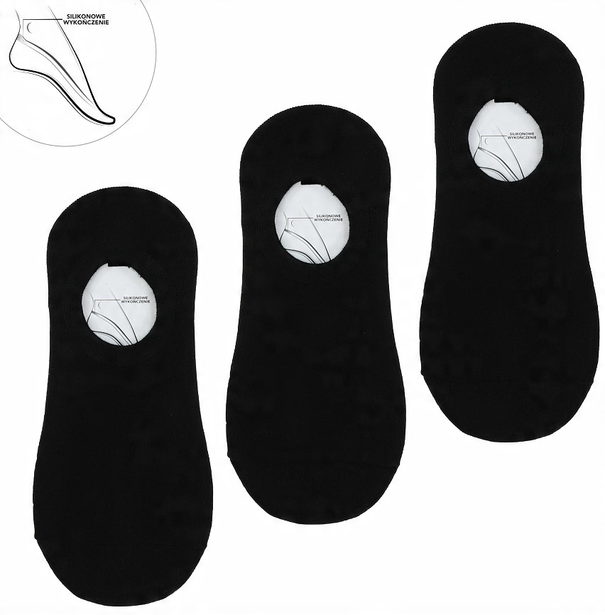 

3x Stopki Bawełniane silikon Moraj sneakers 35-38