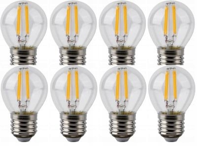 Żarówka LED E27 2WAT Edison Filament 8szt