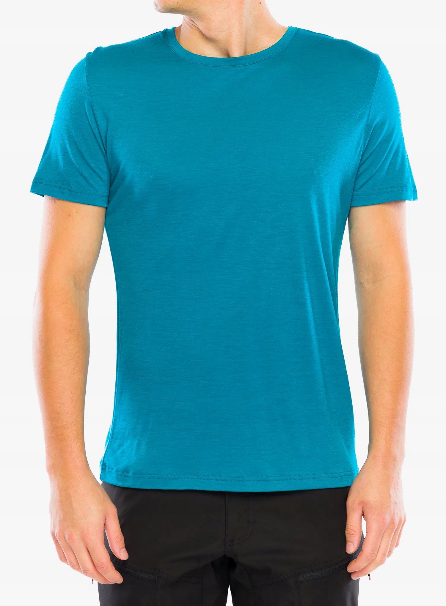 Merino tričko Dovre Wool Light T-Shirt tyrkysové S
