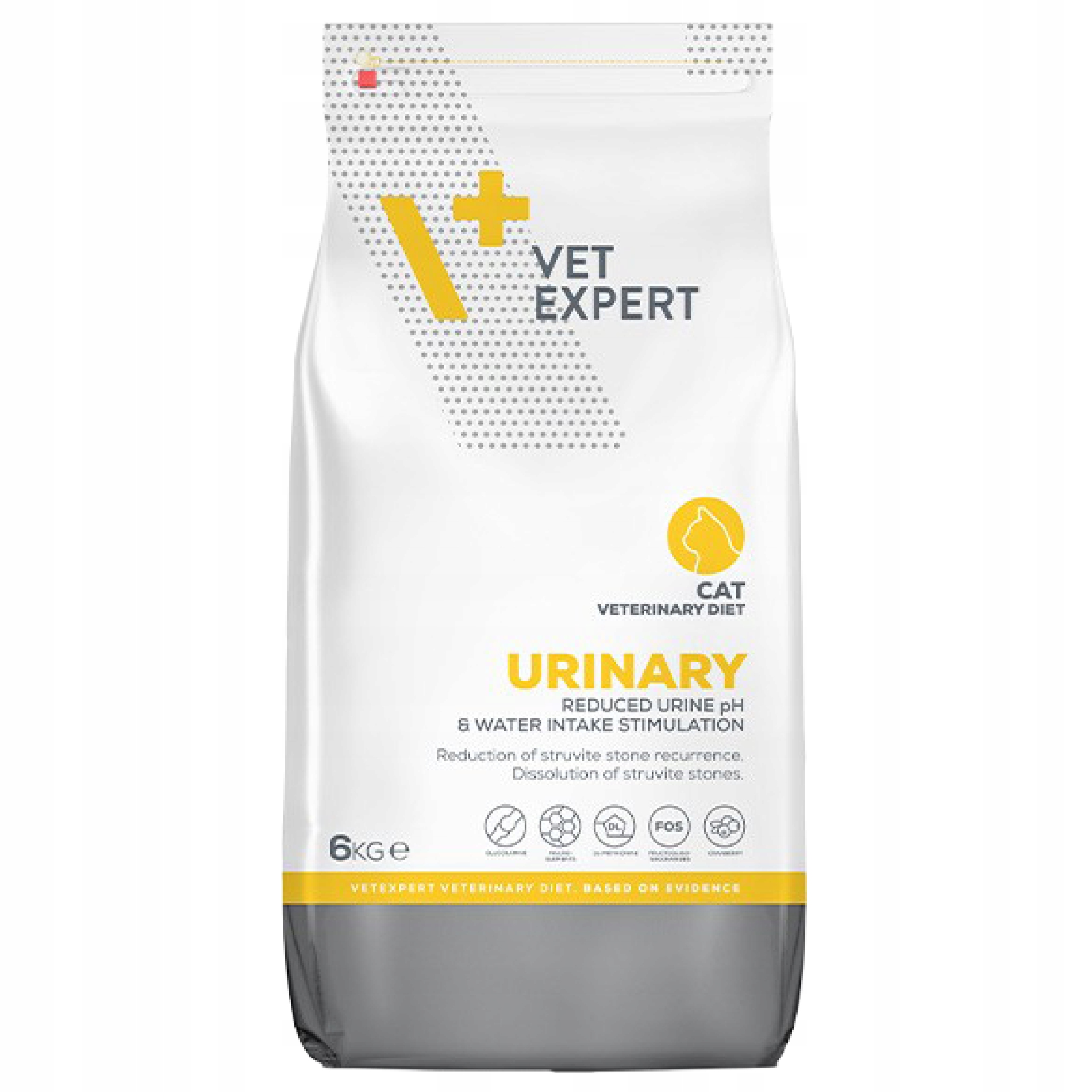 Sucha karma dla kotów ze schorzeniami dróg moczowych VetExpert Urinary 6kg