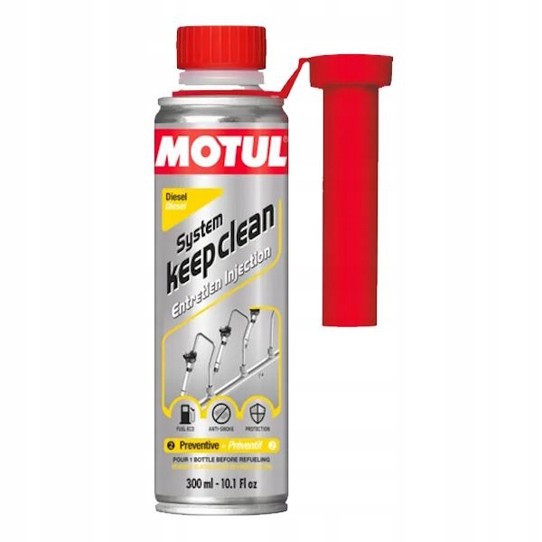 Motul system keep clean diesel 300ml efs dodatek do On czyszczenie