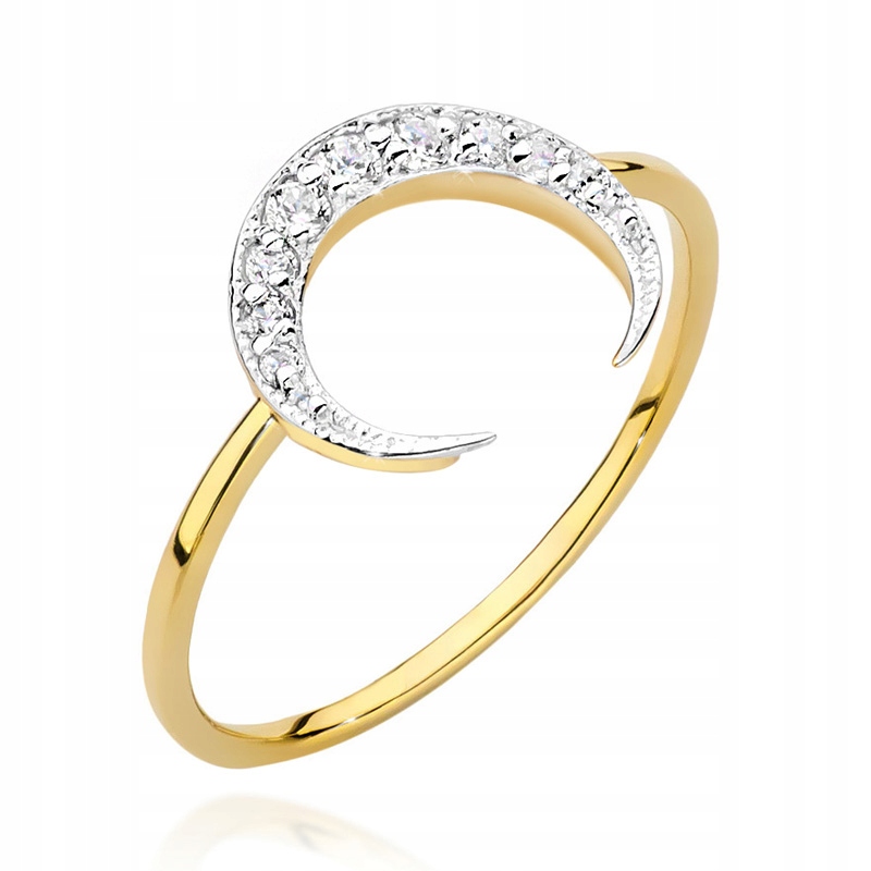 

Pierścionek Złoty Z Brylantami 0,10ct