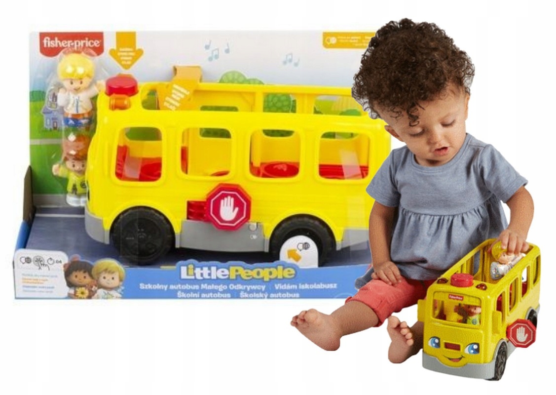

Fisher Little People Szkolny autobus Małego Odkryw