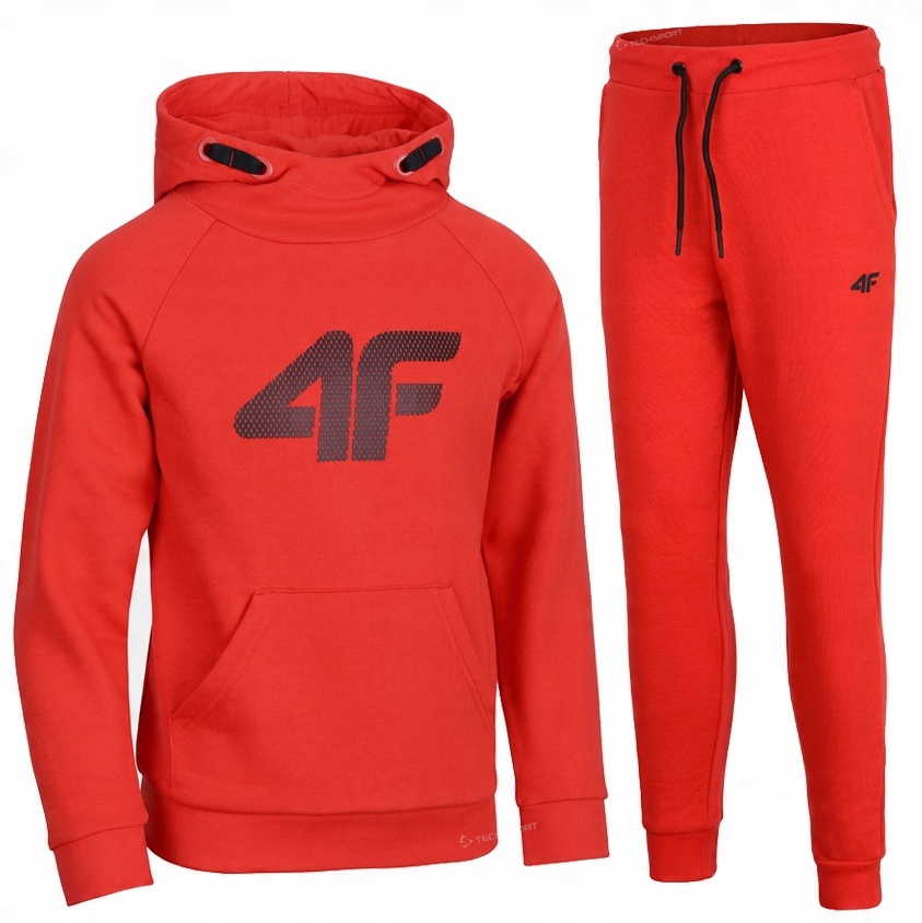 

4F Chłopięcy Dres Komplet Bluza Spodnie 140