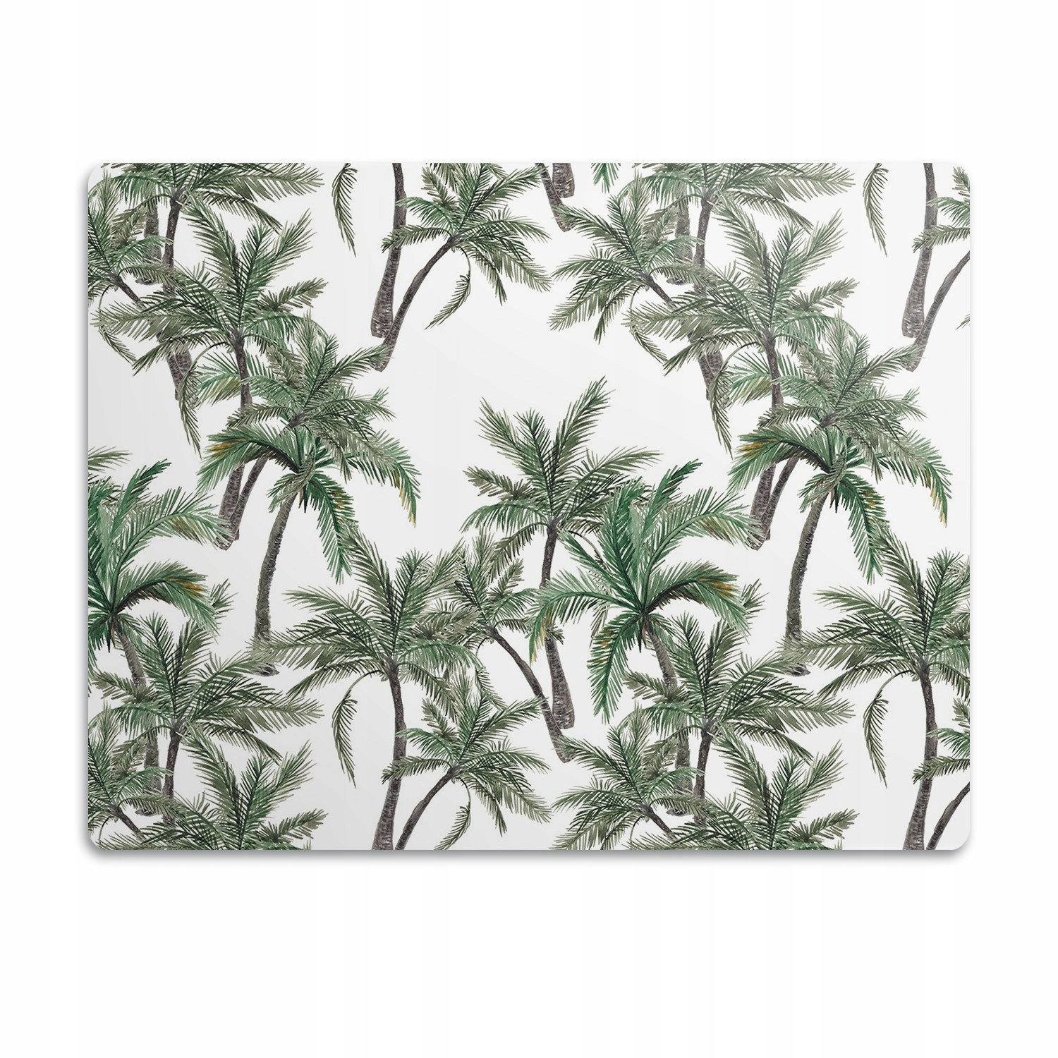 Levně Pod misku podložka pro psa Tropické stromy 90x60 cm