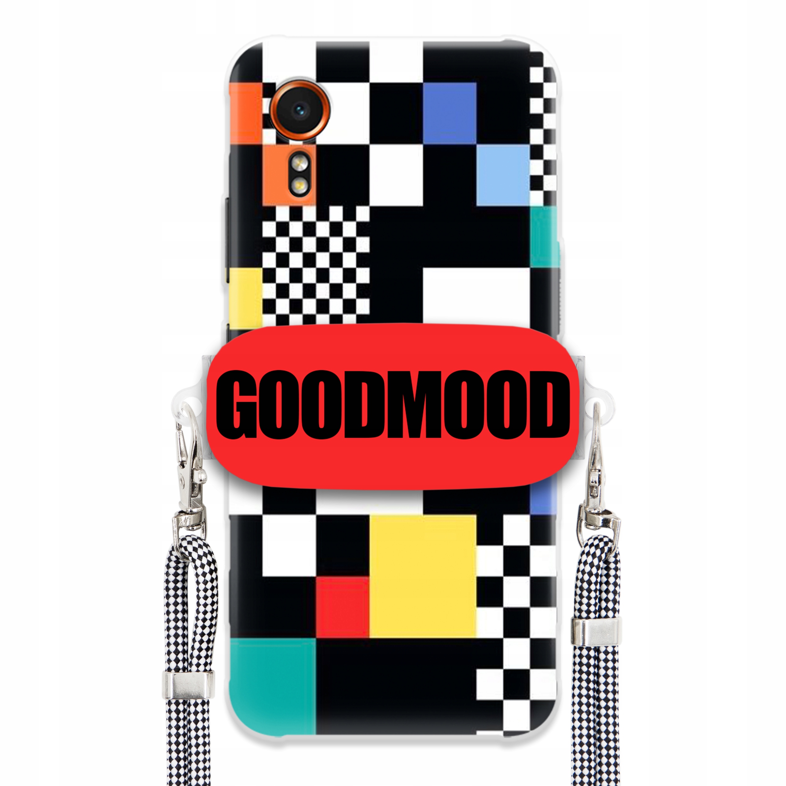 Puzdro Pre Samsung Xcover 7 Case Držiak Na Vodítko Pre Telefón Pixelart MIX Wz