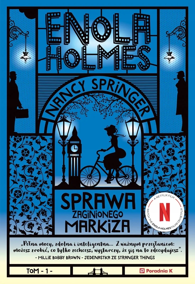 

Enola Holmes T.1 Sprawa zaginionego markiza