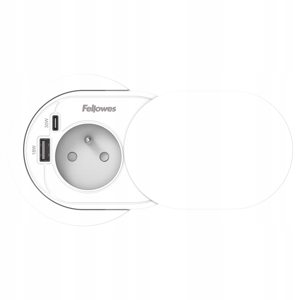 Napájecí zásuvka Power Spot Typ E bílá Fellowes
