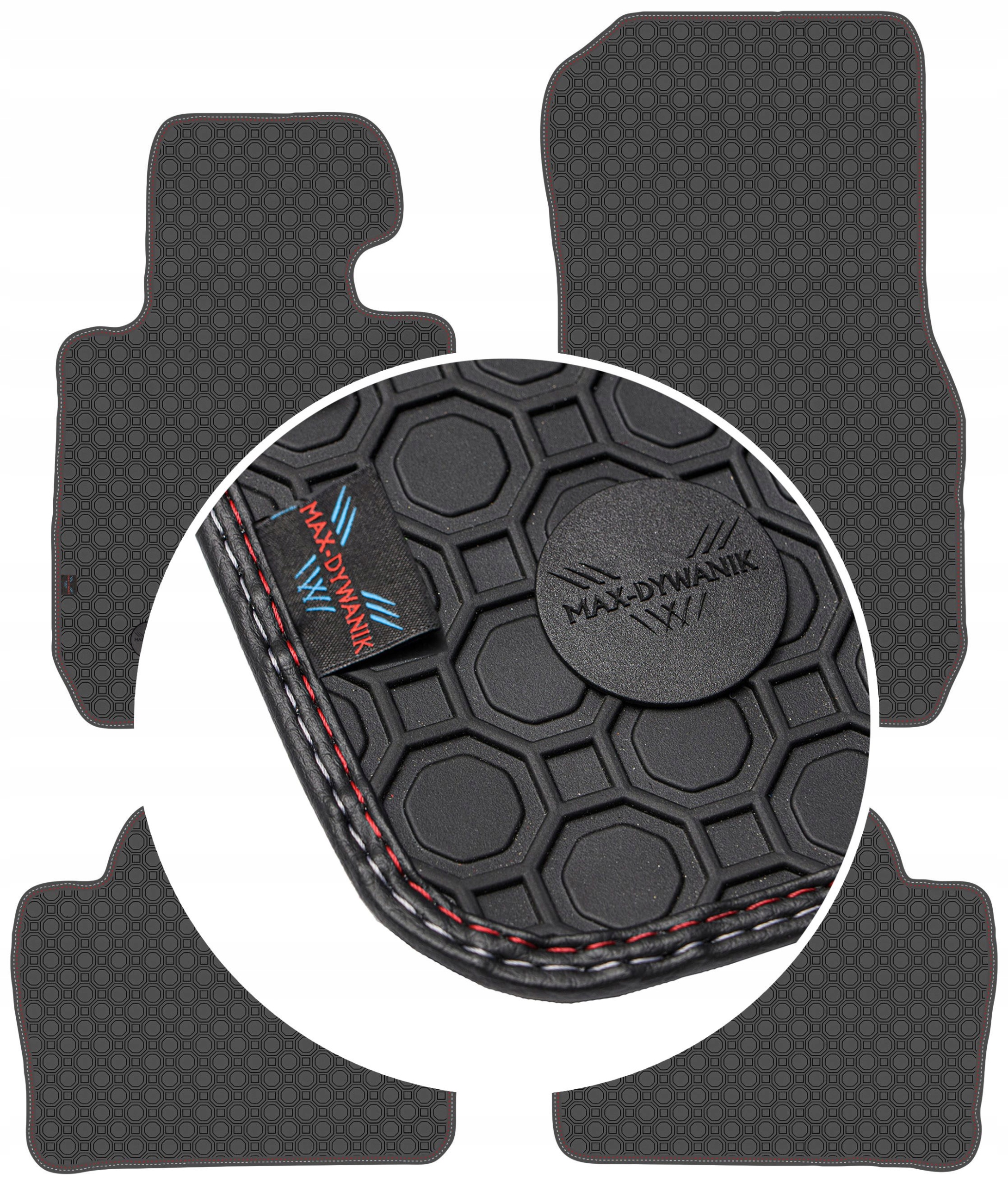 Bmw 3 F30 F31 2012-2018 Koberce Čierne