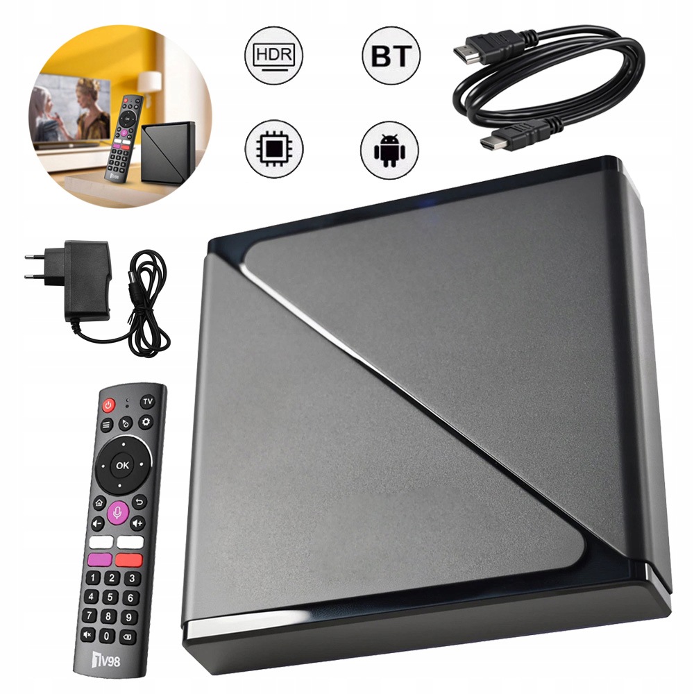 Zařízení Pro Streamování Televize Ultra Hd Mini 14 Android Tv Box