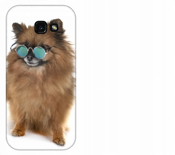 

Etui pokrowiec Samsung Galaxy A5 2017 Pies pomeran