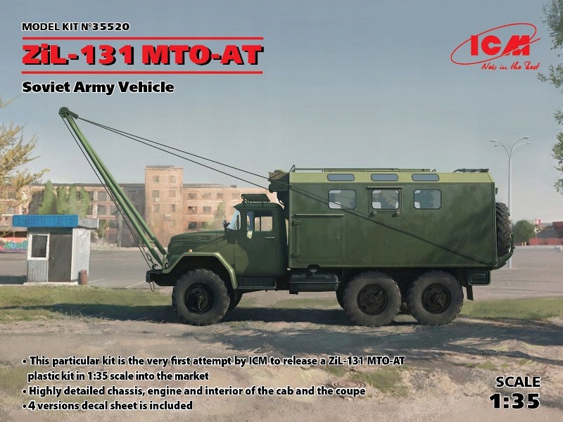 ZiL-131 Mto-at Sovětský vyprošťovací vůz 1:35