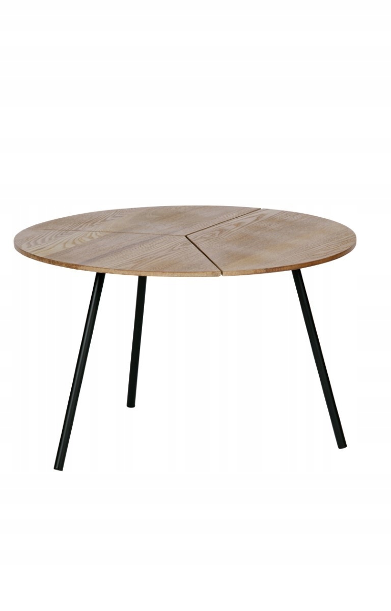 pomocný stolík Rodi M, Ø60 cm, hnedý, Woood