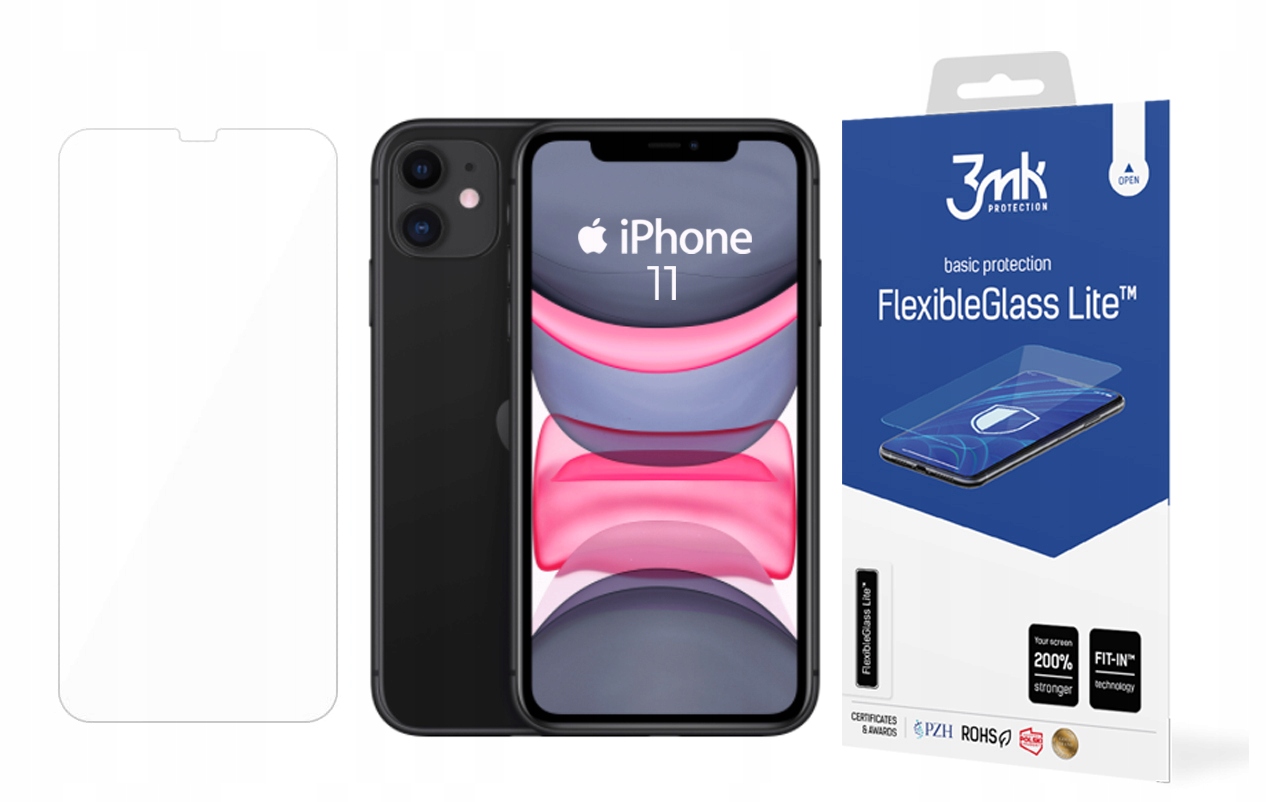 

3mk FlexibleGlass Lite do iPhone 11 Szkło