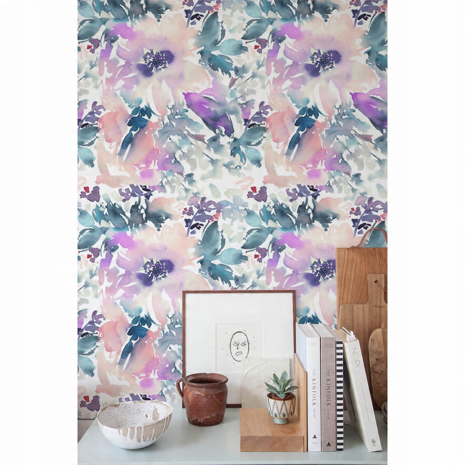 

Tapeta flizelina Ogród kwiatowy 152x104 cm + klej