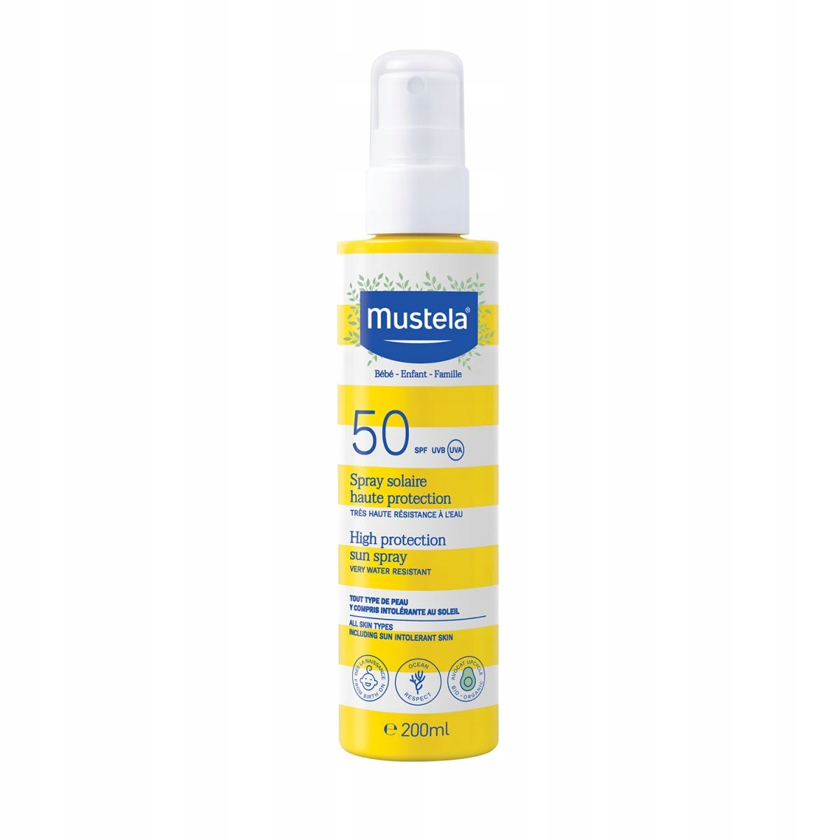 Mustela Sun Spray Spf 50+ 200ml