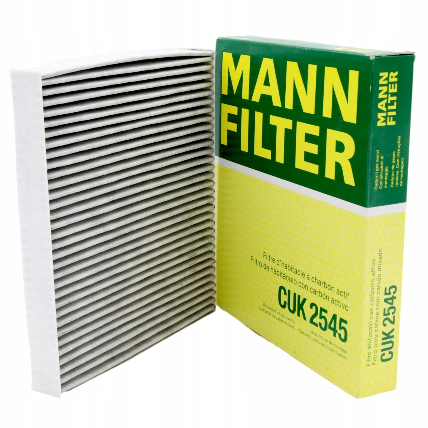 

Filtr Kabinowy Węglowy Mann CUK2545