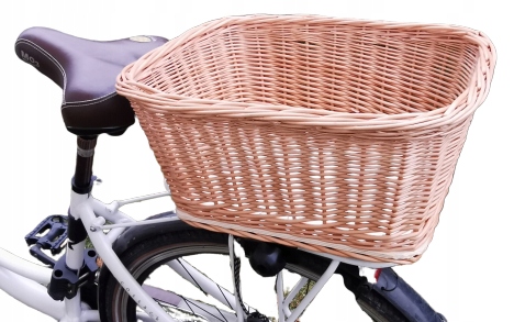 Kosz,KOSZYK Wiklinowy na Rower,zakupy Bagażnik