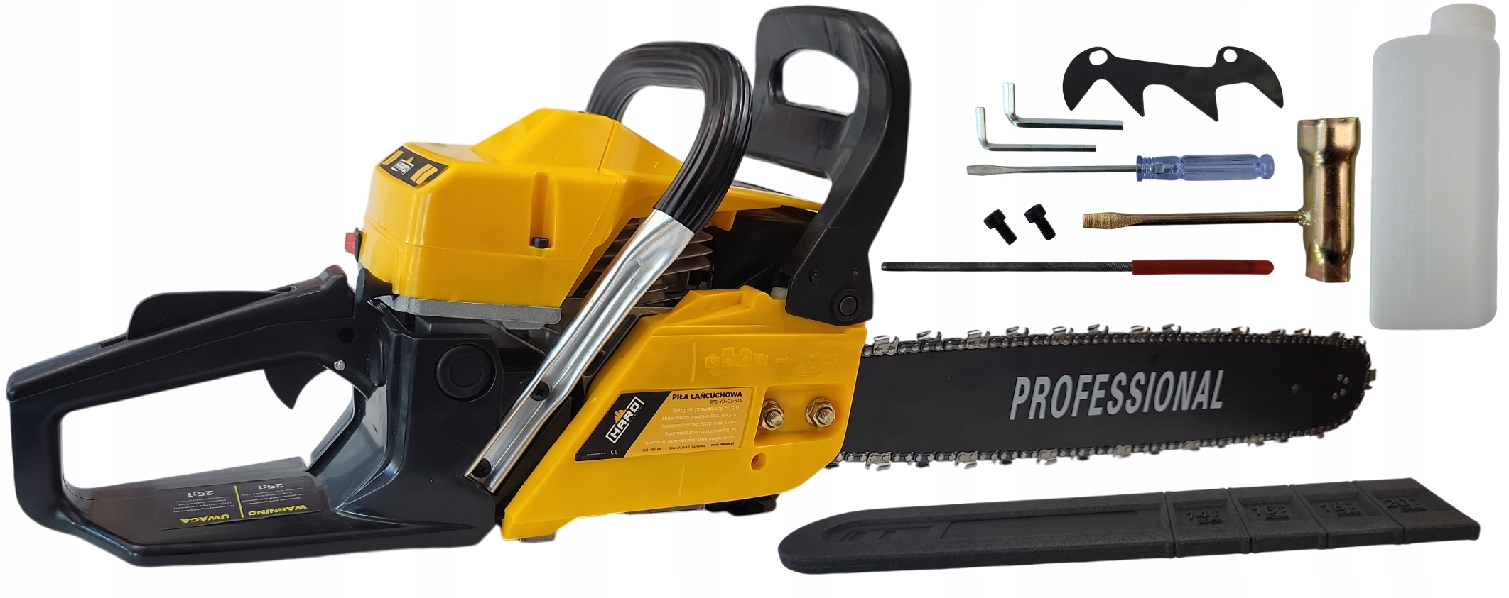 Hard Piła Spalinowa 4,5KM Pilarka Łańcuchowa 52cm3