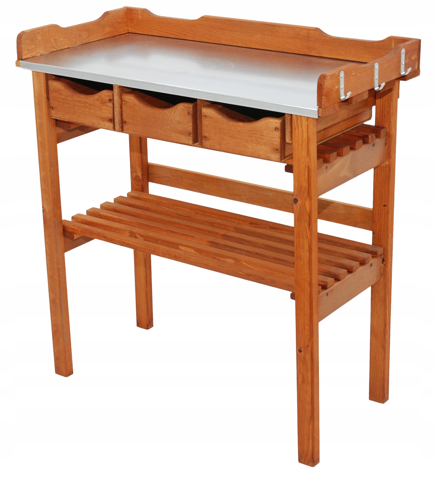 STOLIK OGRODNICZY STÓŁ DO SADZENIA KWIATÓW GRILLOWY OGRODOWY