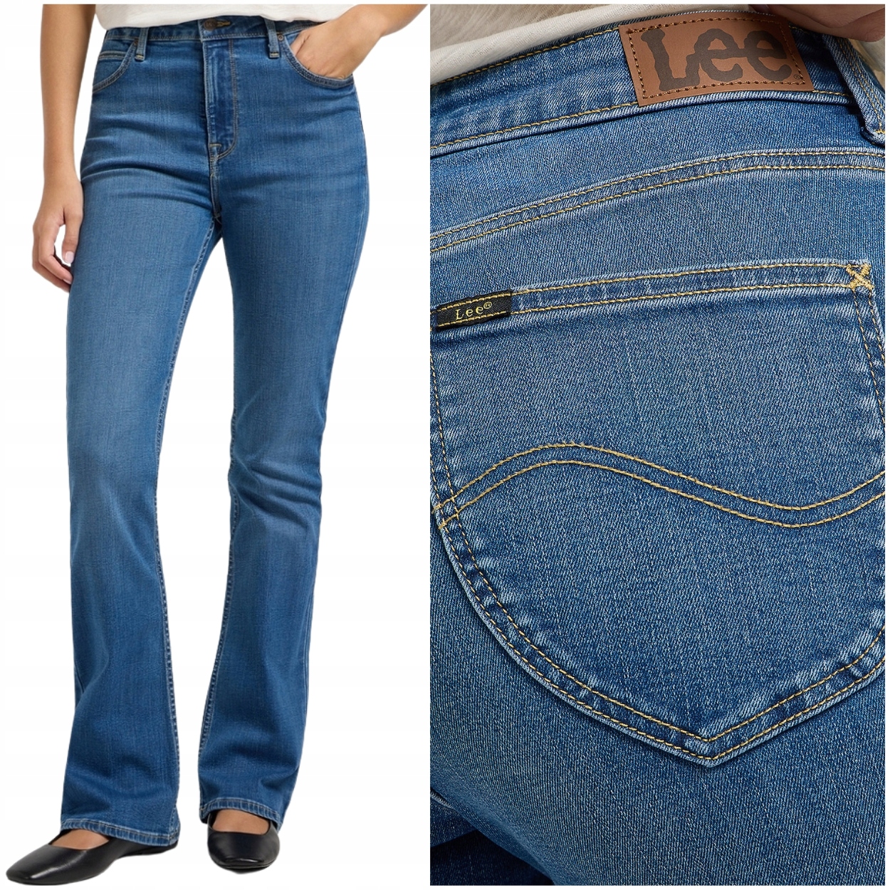 Lee Breese Boot Call Me Later rozšiřitelné dámské džínové kalhoty W26 L33