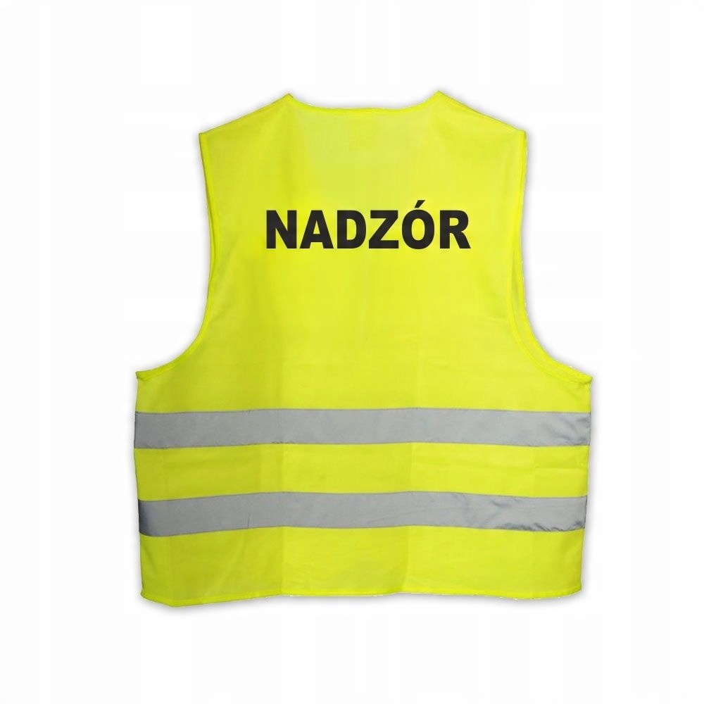 

Kamizelka odblaskowa żółta Nadzór