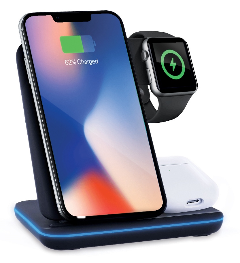 

Stacja Ładowania 3w1 do Apple Watch Airpods iPhone