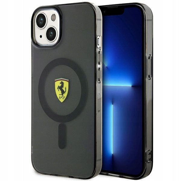 Originální Pouzdro Ferrari pro iPhone 14 Plus, černé